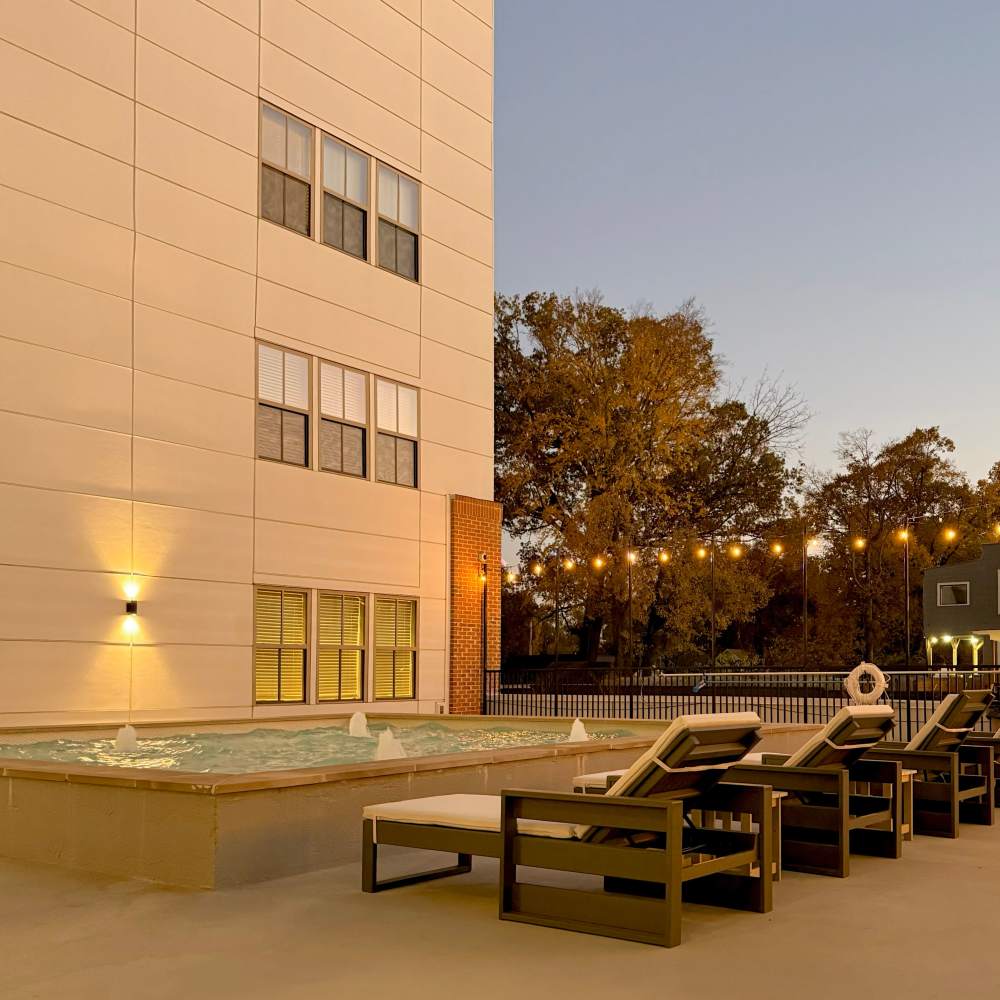 Swimming pool at Art Lofts at Overton in Memphis, Tennessee