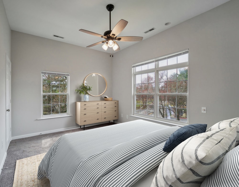 Modern Bedroom at Apartments in Forest Hill, Maryland