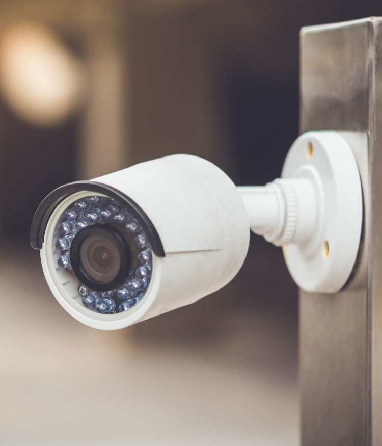 Surveillance camera at Neighborhood Storage