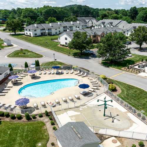 Exteirior of community at Mills Creek in Gastonia, North Carolina