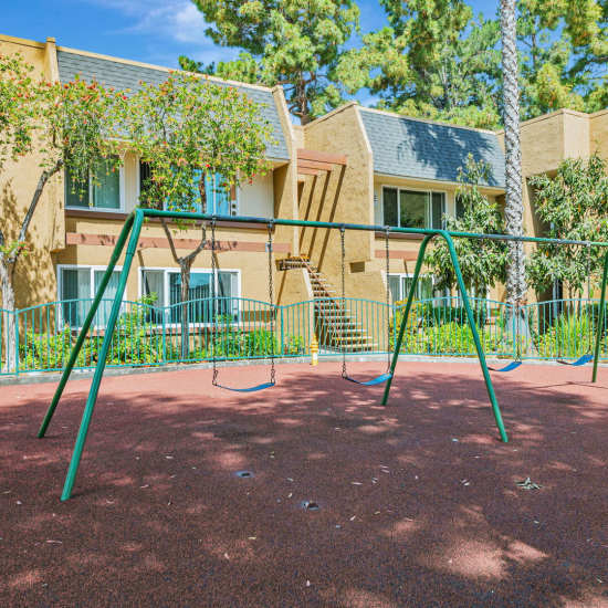 Community playground at San Jose Gardens in San Jose, California