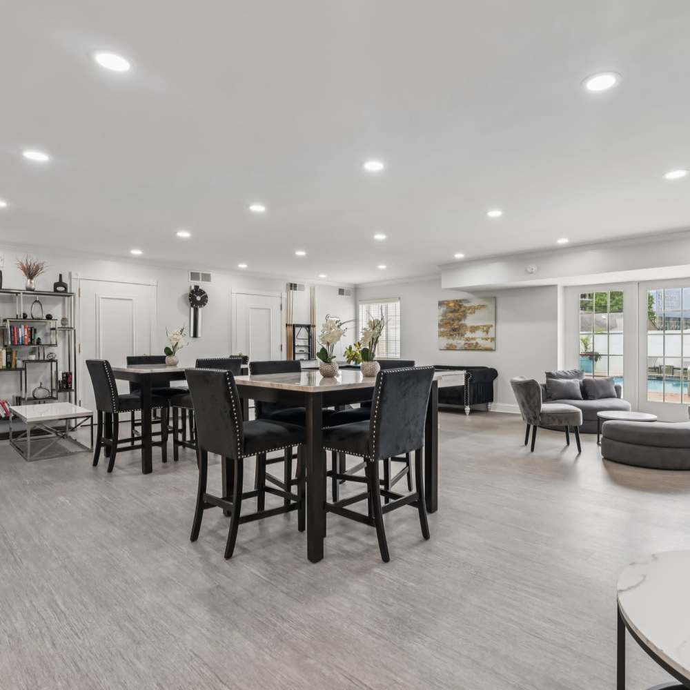 Multiple seating at Georgia West in Silver Spring, Maryland