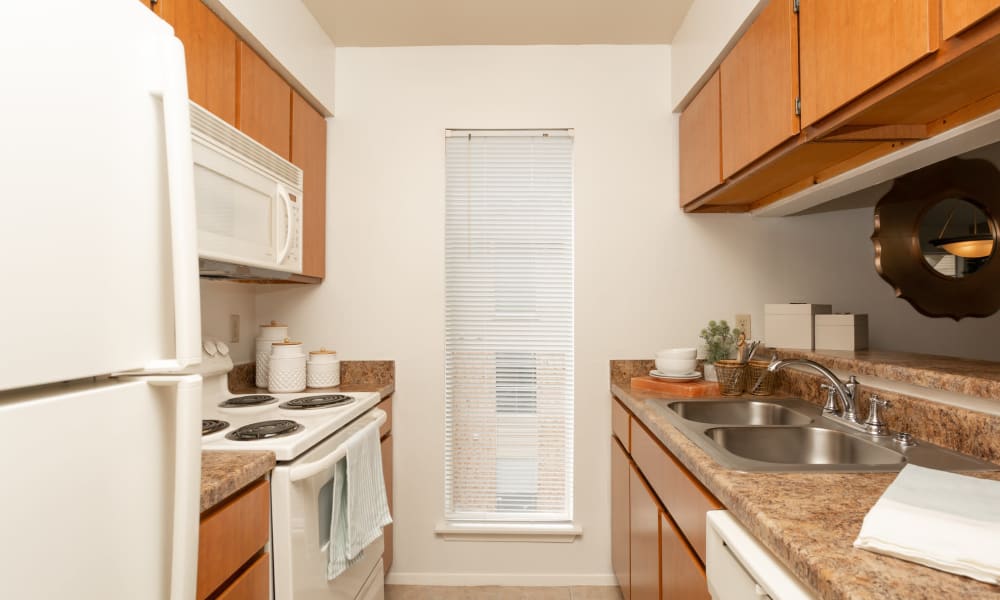 Kitchen at Mountain Village in El Paso, Texas