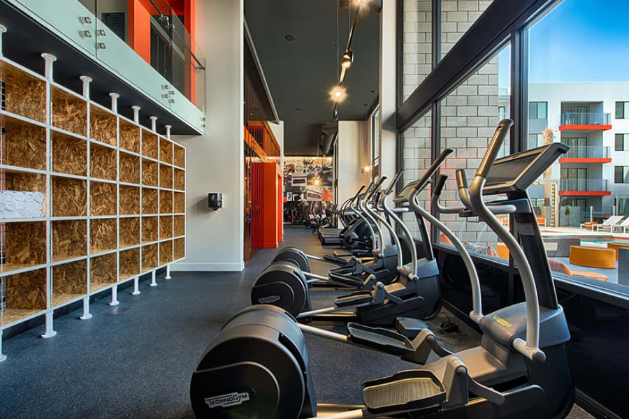 Luxury fitness center at The TOMSCOT in Scottsdale, Arizona