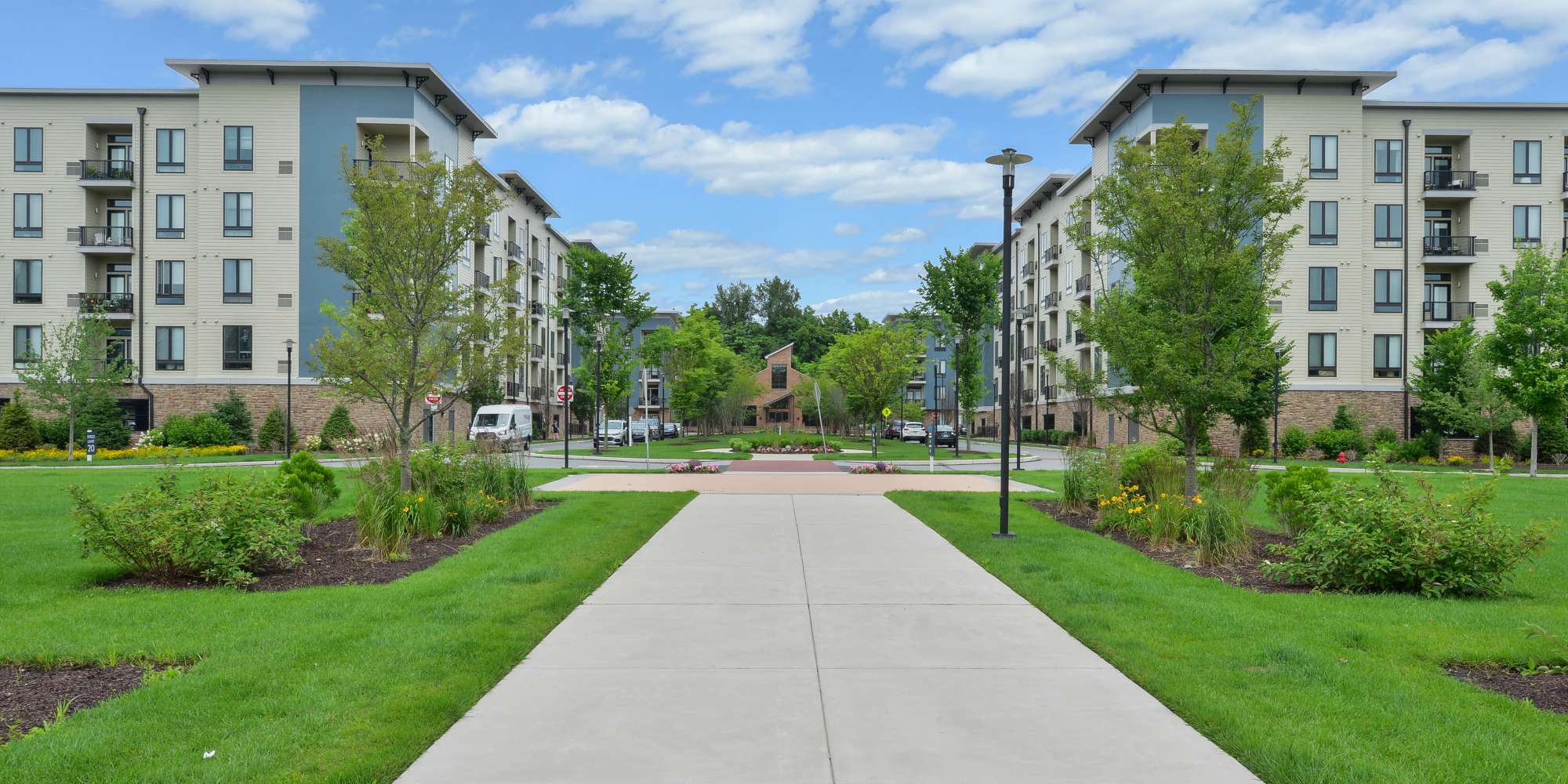 Building exterior at Riverworks in Phoenixville, Pennsylvania