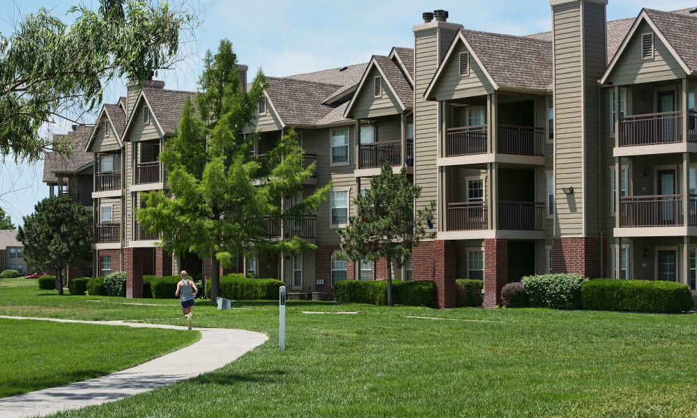 Exterior at Crown Chase Apartments in Wichita, Kansas