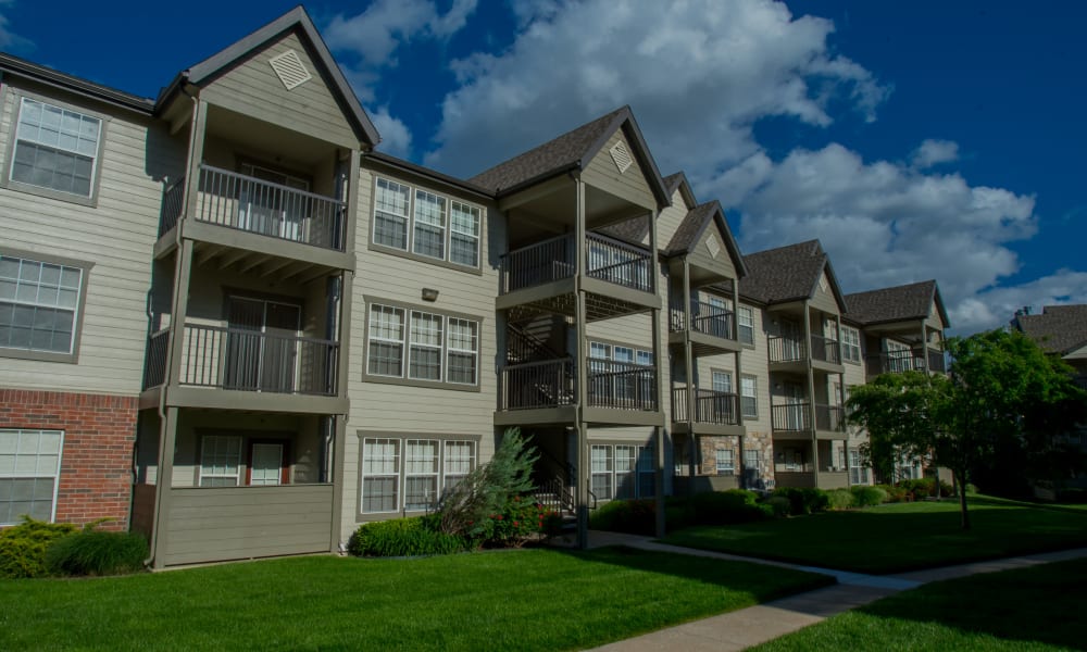 Exterior at Villas of Waterford Apartments in Wichita, Kansas
