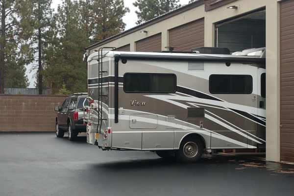 Boat and RV storage available at Northwest Crossing Self Storage, LLC in Bend, Oregon