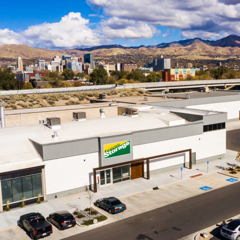 Aerial view of Towne Storage - Urban Edge in Salt Lake City, Utah