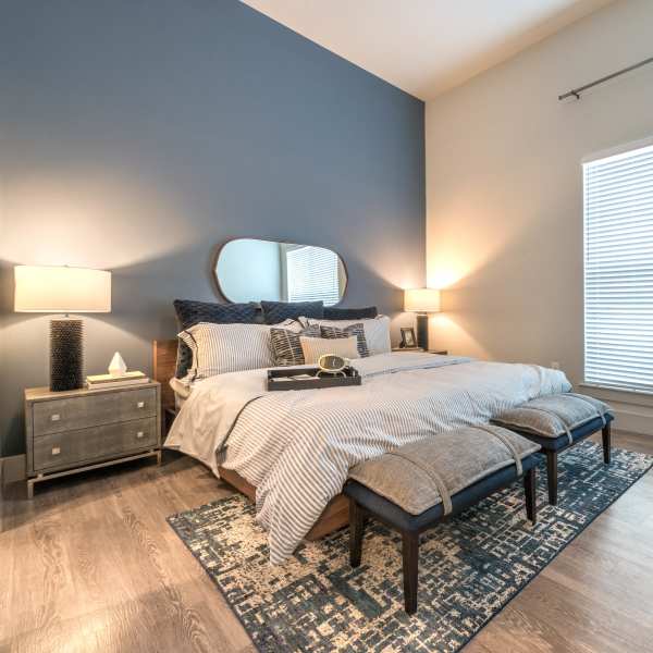 View floor plans offered at Hall Street Flats in Dallas, Texas