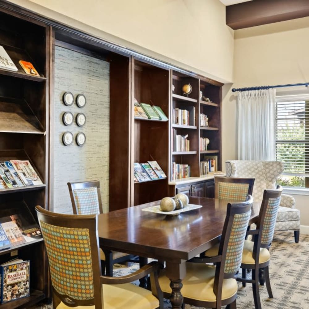 Reading area at Anthology of Stonebridge Ranch in McKinney, Texas