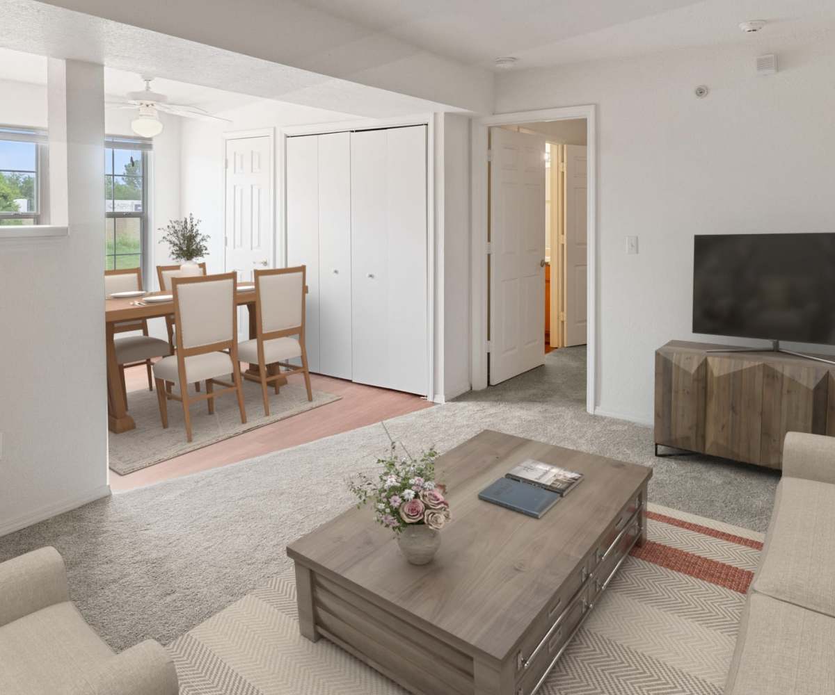 Bedroom at Savannah House of Yukon Seniors in Yukon, Oklahoma