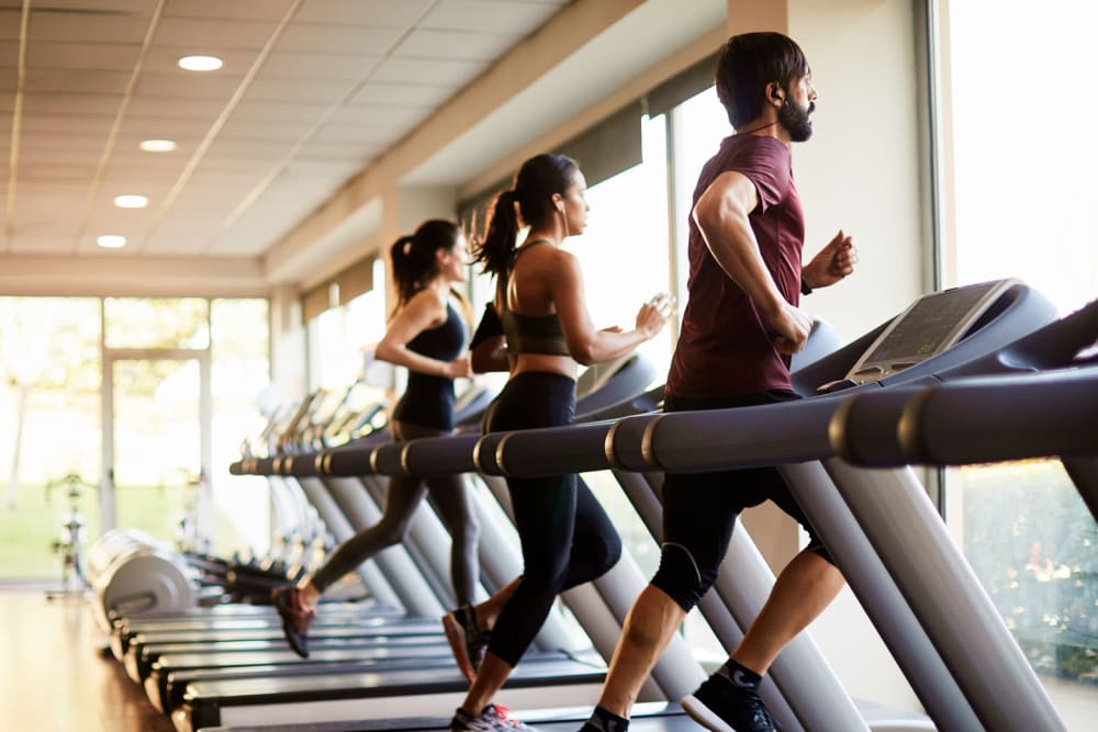 Resident fitness center at Cahaba Grandview in Birmingham, Alabama
