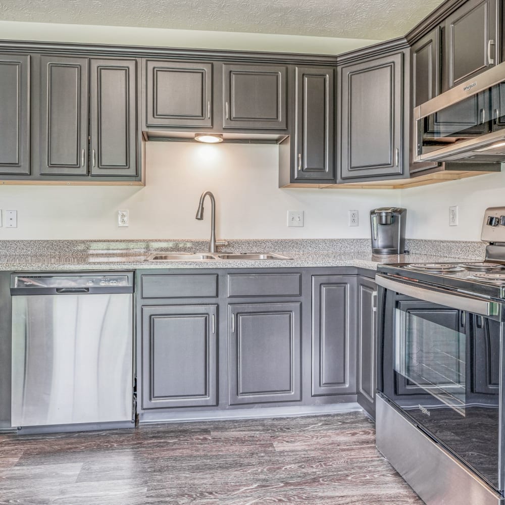 Kitchen at Oakridge Estates, Greensburg, Pennsylvania