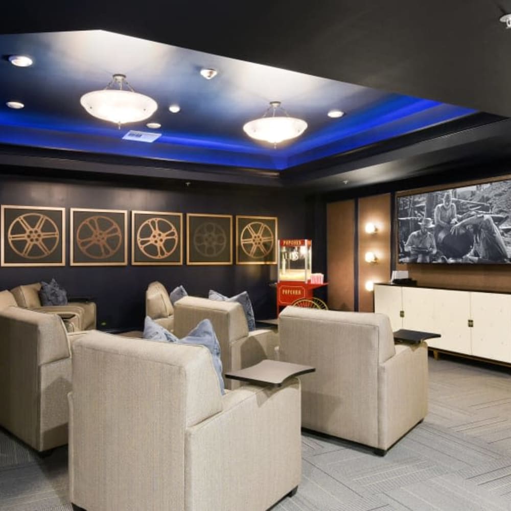Movie theatre at Anthology of Rochester Hills in Rochester Hills, Michigan