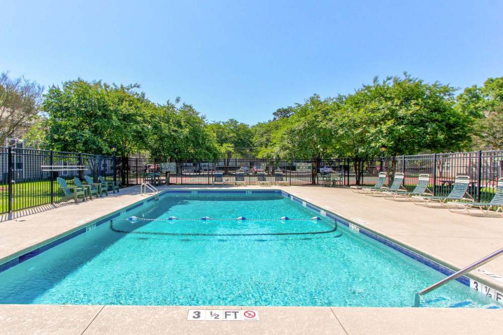Swimming pool at Parish Place in Mount Pleasant, South Carolina