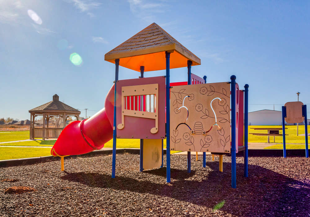 Swimming pool at Autumn Brook Apartments in Chickasha, Oklahoma