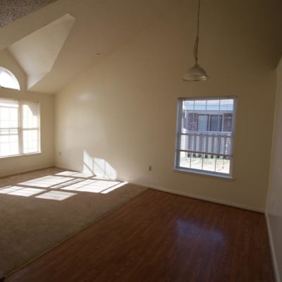 Living room with natural light at Ben Moreell in Norfolk, Virginia