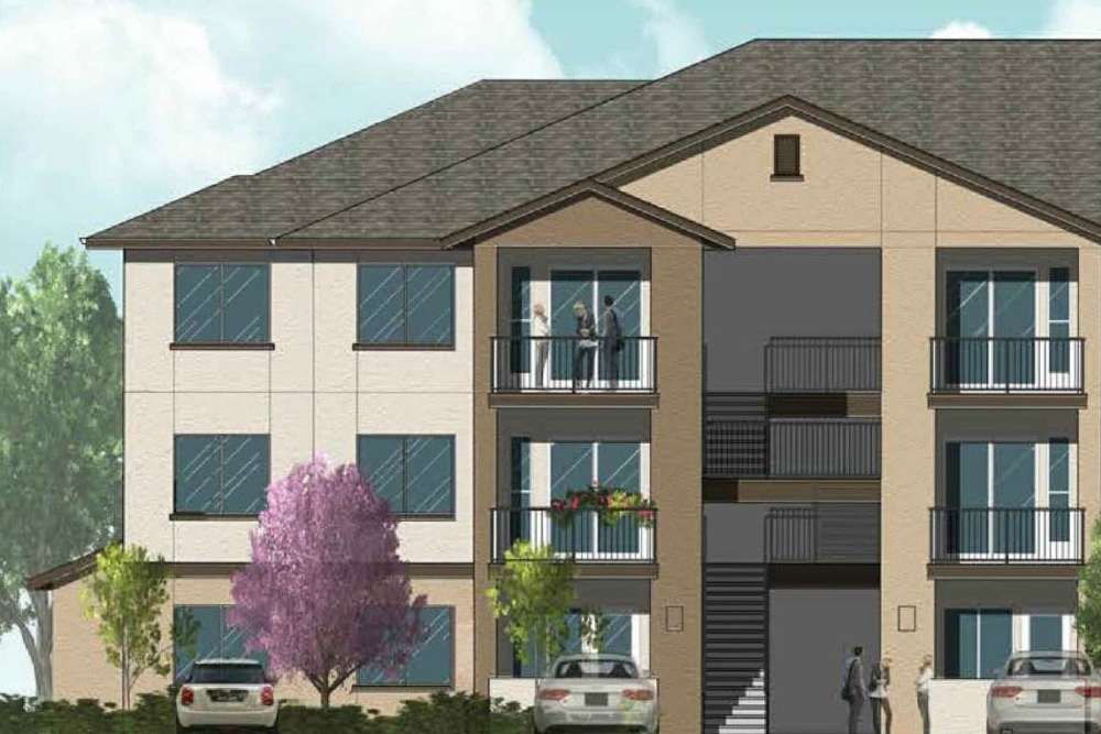 Building exterior rendering  at Sage by Vintage in Reno, Nevada 