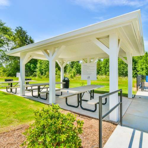 Gazebo at Carmichael Commons in Madison, Georgia