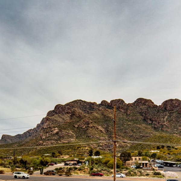 Rocky landscape near Quail Park of Oro Valley in Oro Valley, Arizona