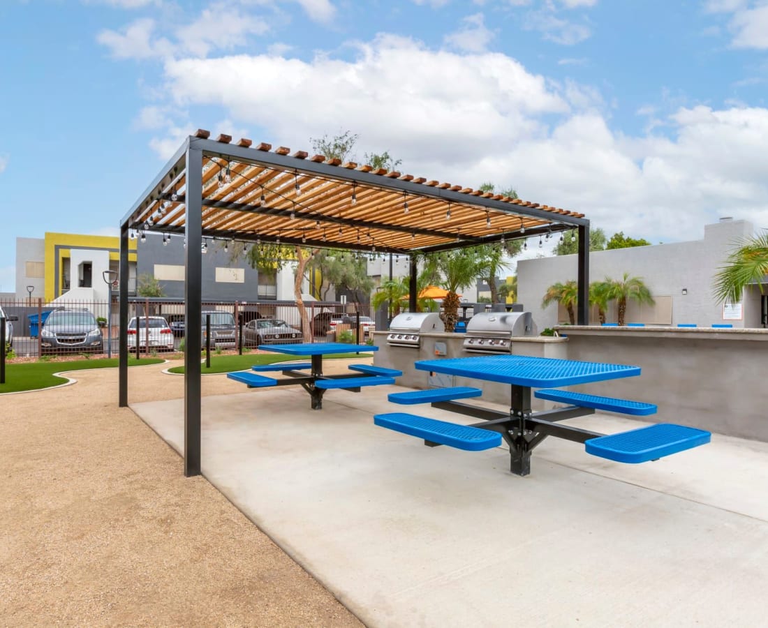 Outdoor community area at Newport in Avondale, Arizona