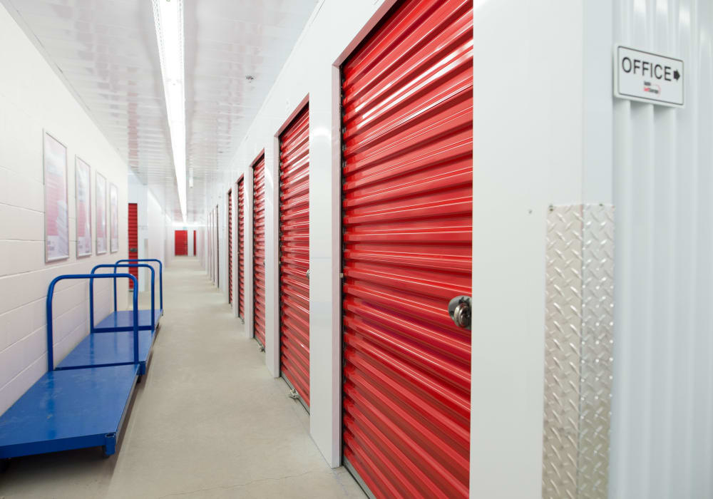 Interior units at Apple Self Storage - Scarborough in Scarborough, Ontario