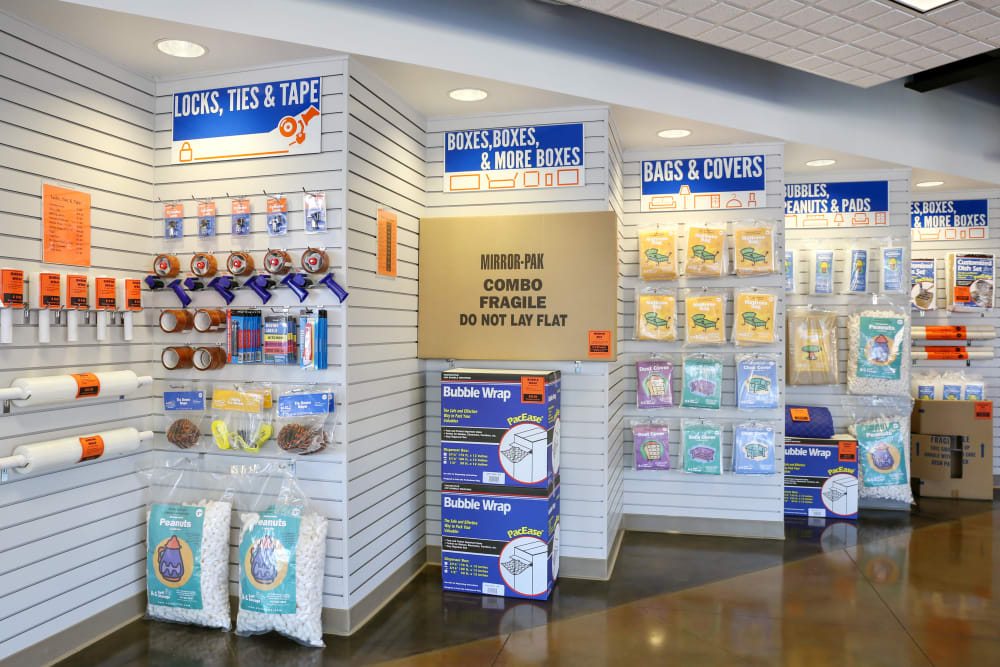 Packing and moving supplies available at A-1 Self Storage in National City, California