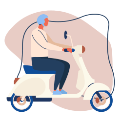 Scooter icon