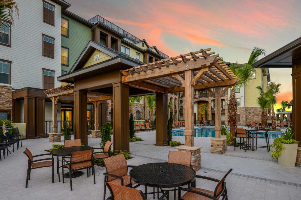Outdoor area at Circa at Fishhawk Ranch in Lithia, Florida