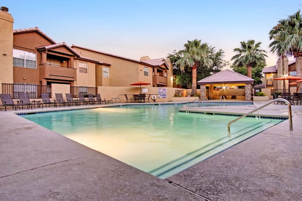 Swimming pool at Village at Desert Lakes in Las Vegas