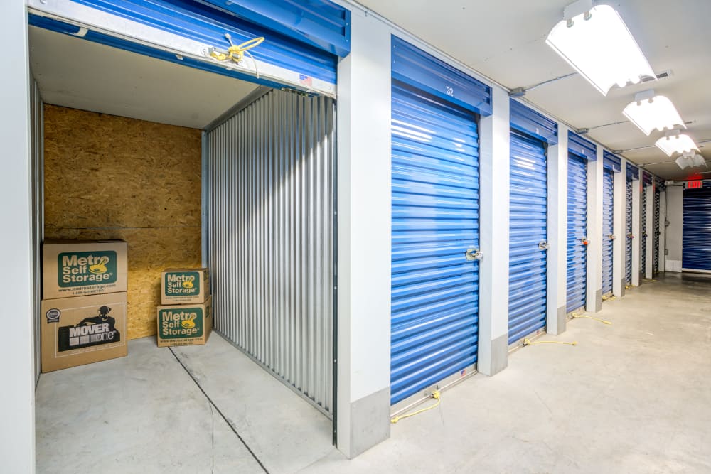 Indoor Units at Metro Self Storage in Knoxville, TN