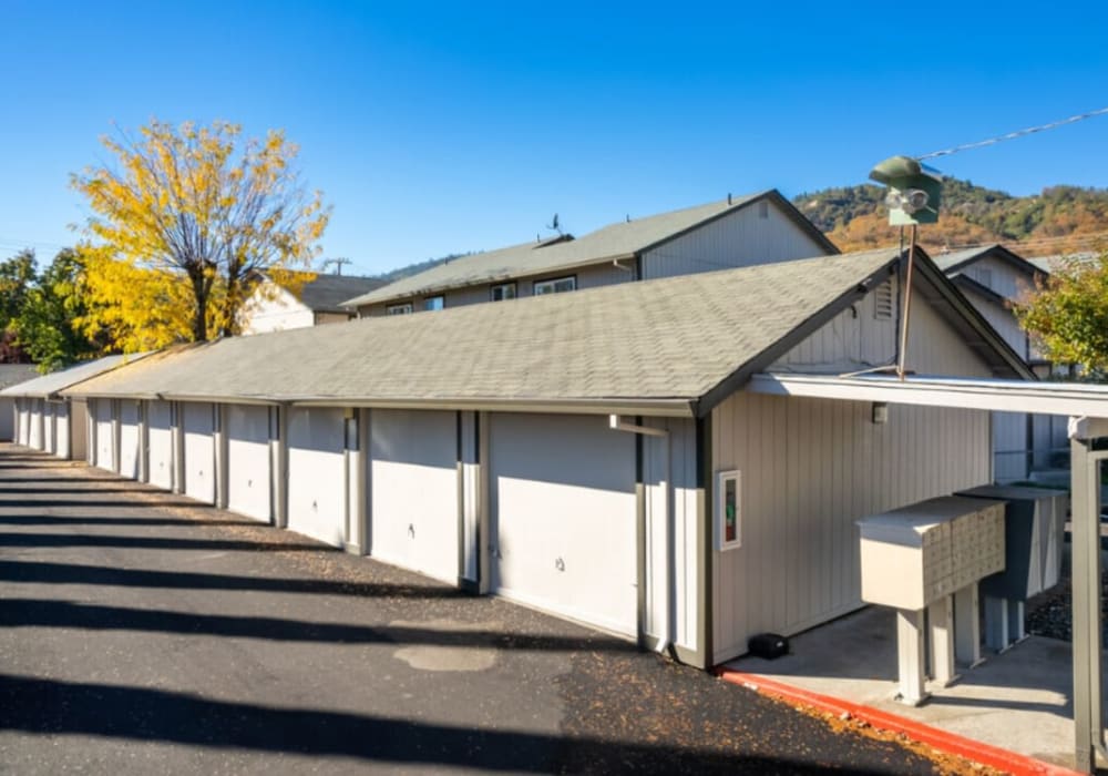 Garage at Alderwood in Ukiah, California