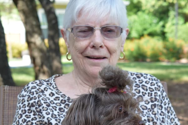 Midge Kondelis at The Oaks Gracious Retirement Living in Georgetown, Texas