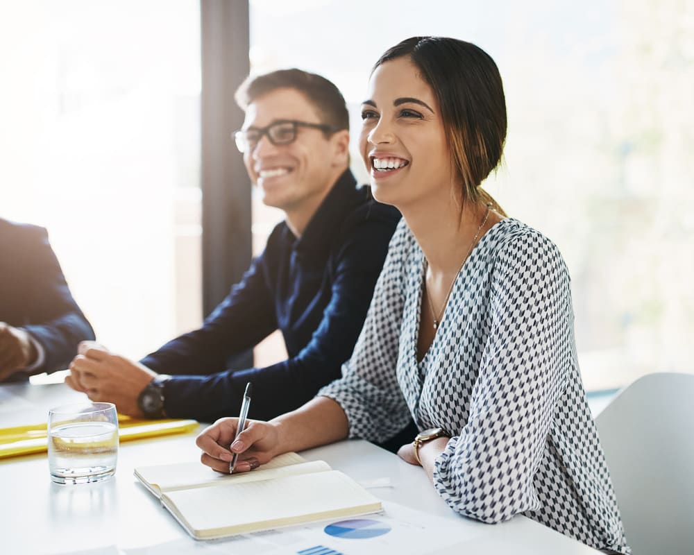 Smiling employees of 29th Street Capital