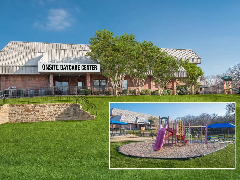 Onsite Daycare Center at Carrollton Park of North Dallas