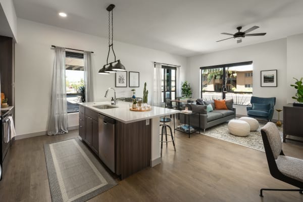 Kitchen at The Astor at Osborn in Phoenix, AZ