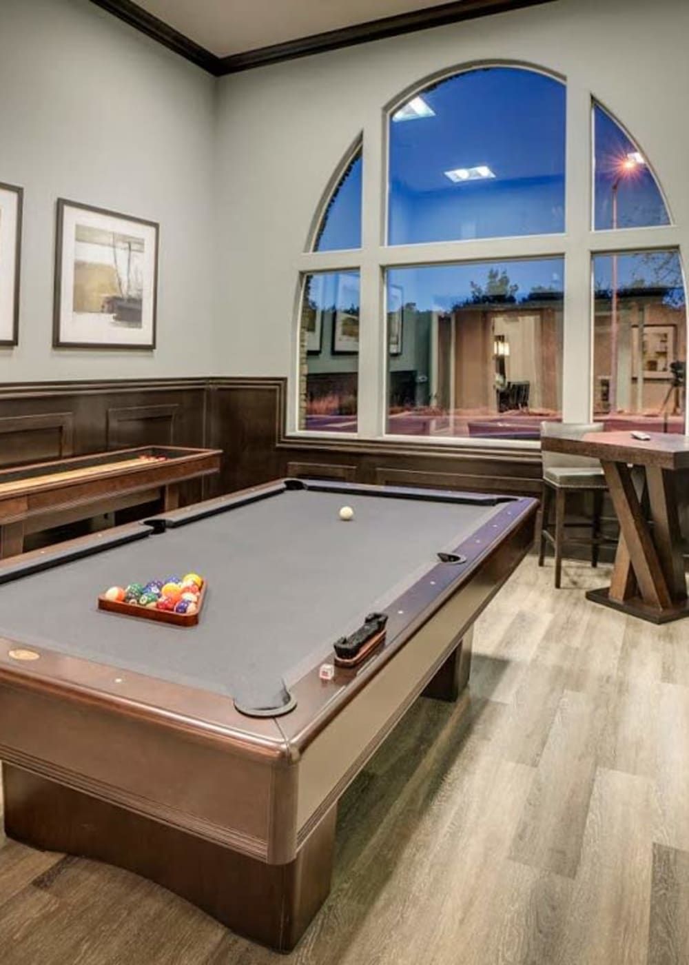 Game room at Pearl Creek in Roseville, California