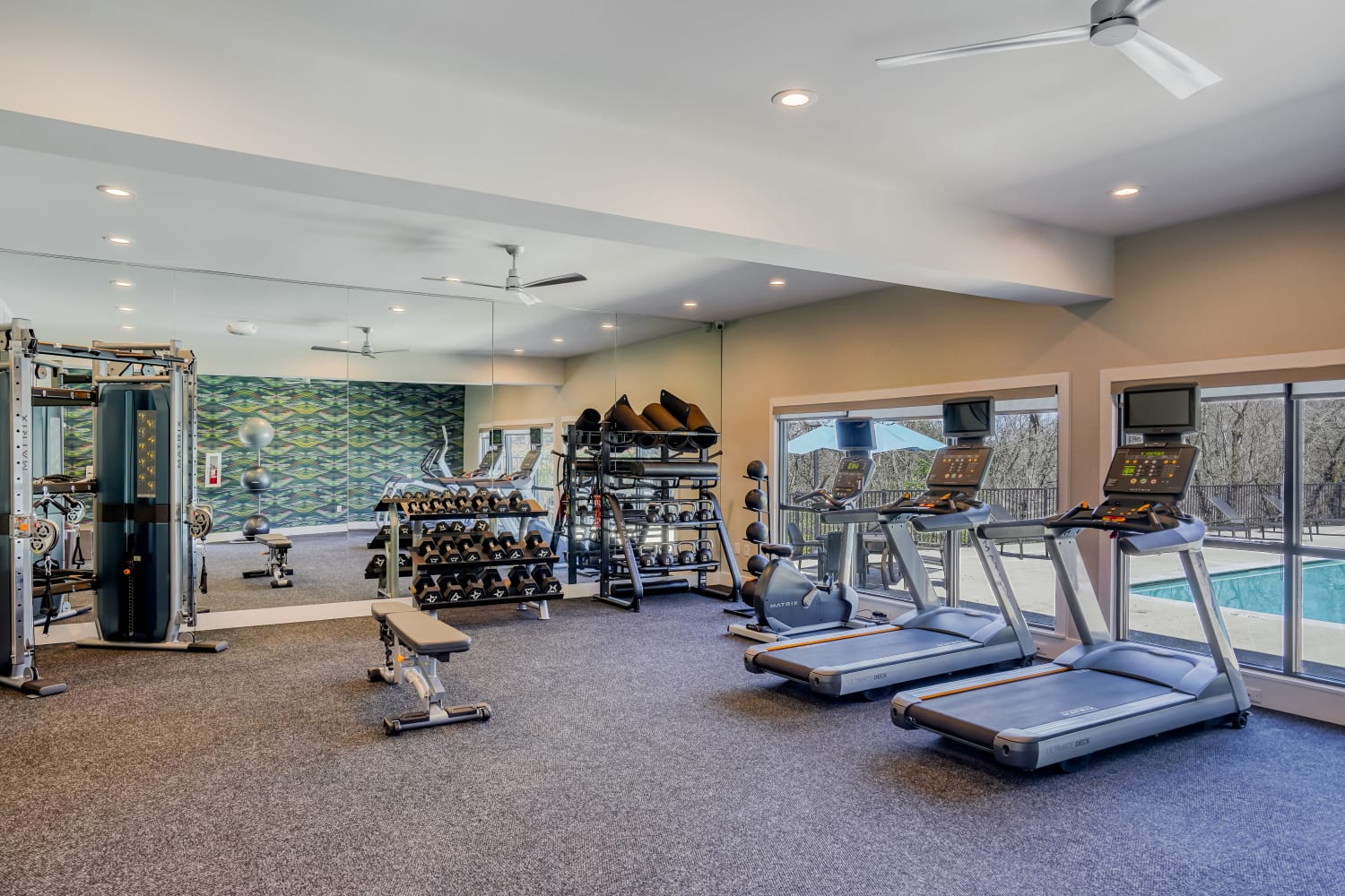 Enjoy Apartments with a Gym at Post Ridge Apartments in Nashville, Tennessee