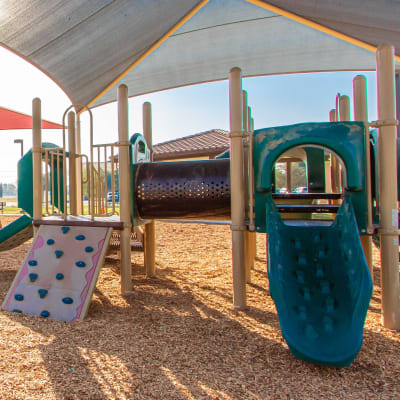 Community playground Stone Park in Lemoore, California