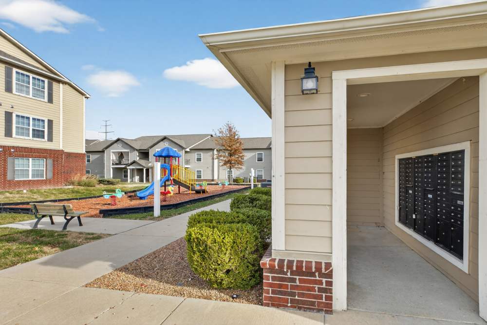 Community area at Broadstone II in Bel Aire. KS