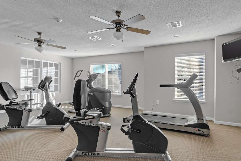 Community fitness center at River Ridge in Sand Springs, Oklahoma
