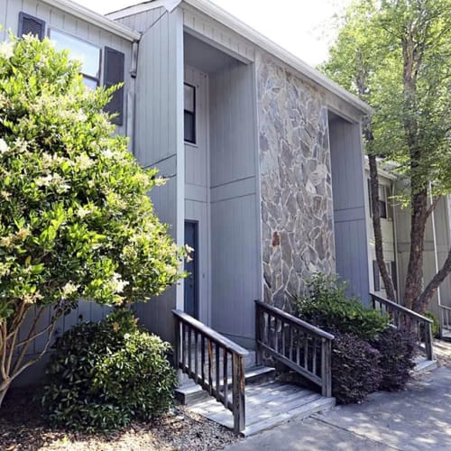 Exterior of an apartment building at Element at 4411 in Macon, Georgia