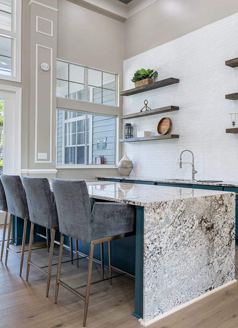 Clubroom at The Preserve at Ballantyne Commons in Charlotte, North Carolina