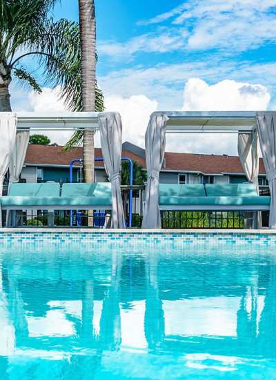 Swimming pool at Trellis at the Lakes in St. Petersburg, Florida