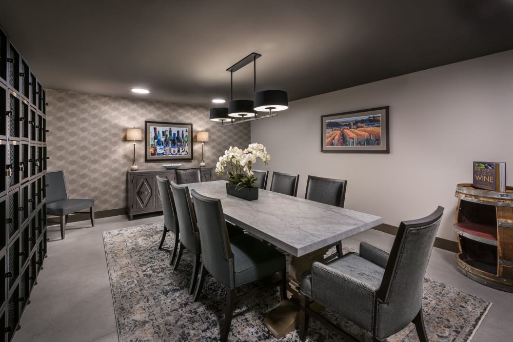 Conference room at Carnegie Heights at Henderson in Henderson, Nevada