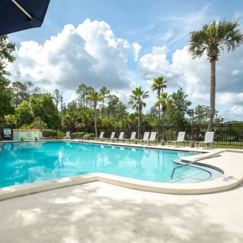 Resort Style pool at The Marley at Trout River in Jacksonville, Florida