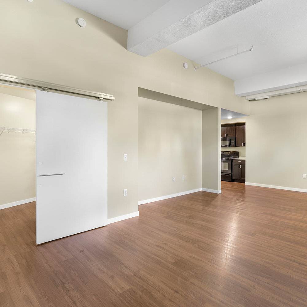 Studio apartment with walk-in closet at 430 Oak Grove in Minneapolis, Minnesota