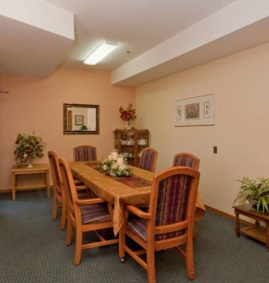 Dining Room at Mountain Meadows Senior Living Campus in Leavenworth, WA