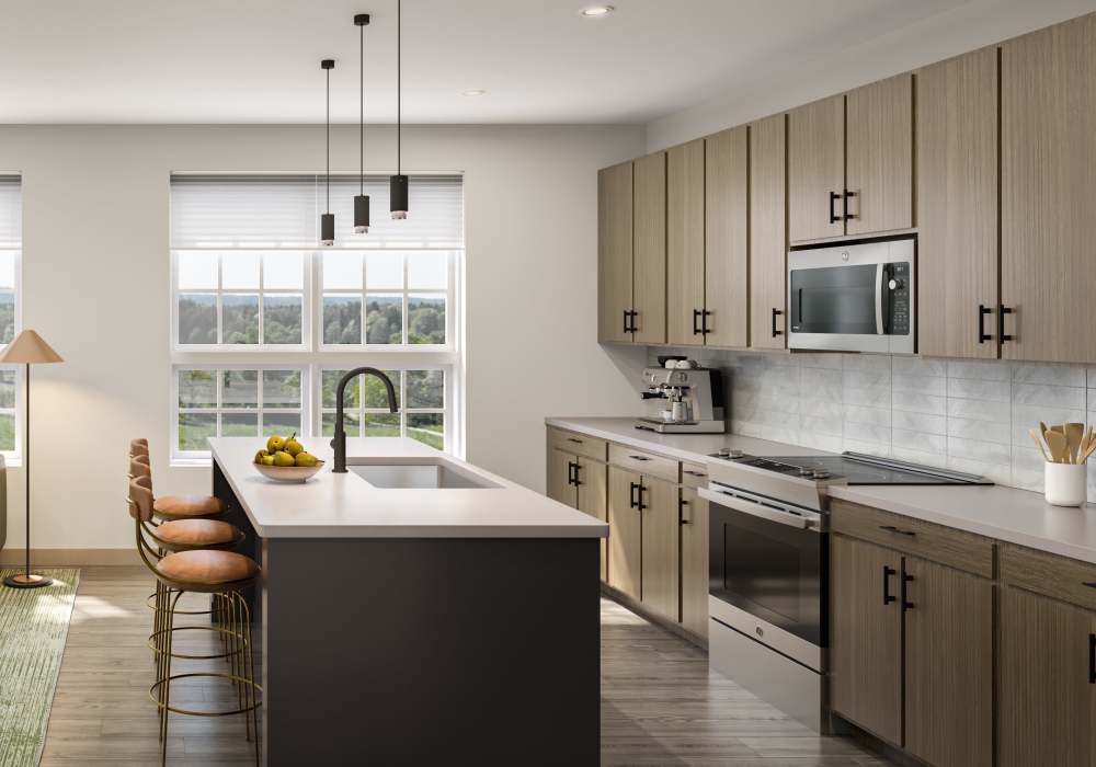 Eat-in luxury kitchen at Oldham & Worth in Raleigh, North Carolina